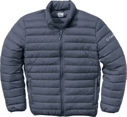 Adult Weatherproof 32 Degrees Packable Down Jacket, Pewter Grey